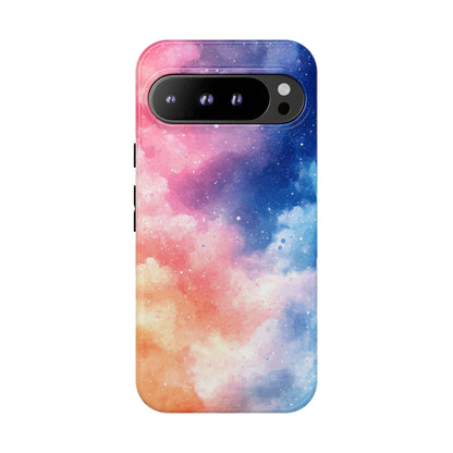 Cosmic Dreamscape – Watercolor Galaxy Phone Case for iPhone, google Pixel & Samsung