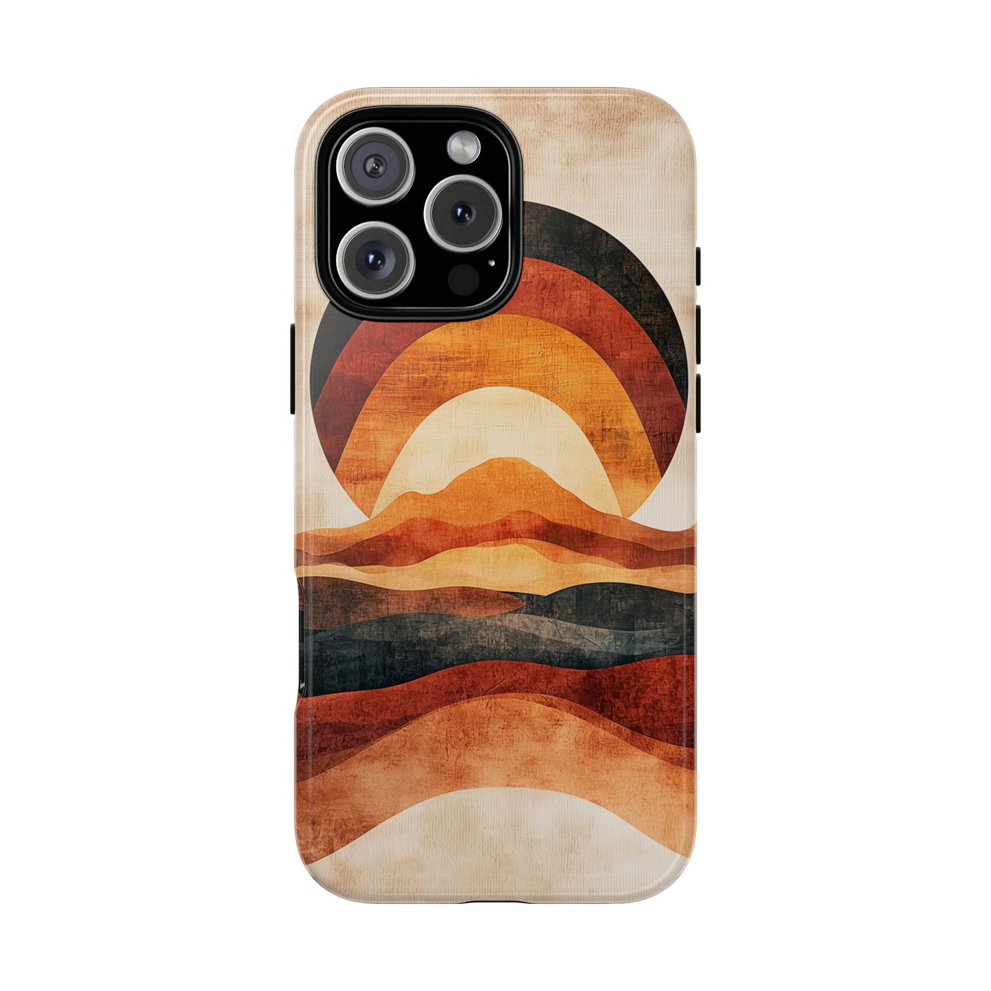 Boho Desert Sunrise Phone Case for iPhone, Pixel & Samsung