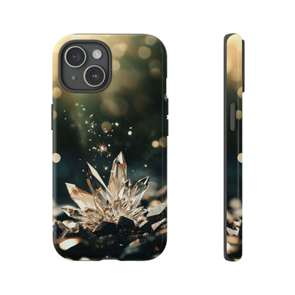 Crystal Stone Sparkle Phone Case – iPhone, Google Pixel, Samsung