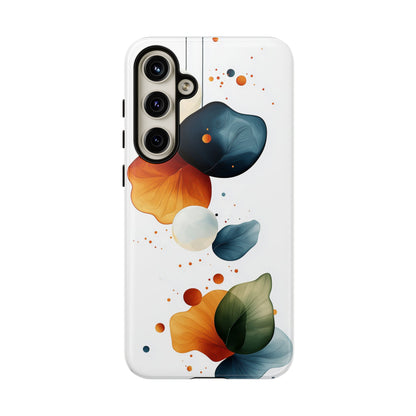 Orbital Bloom – Abstract Nature-Inspired Phone Case for iPhone, Google Pixel, Samsung