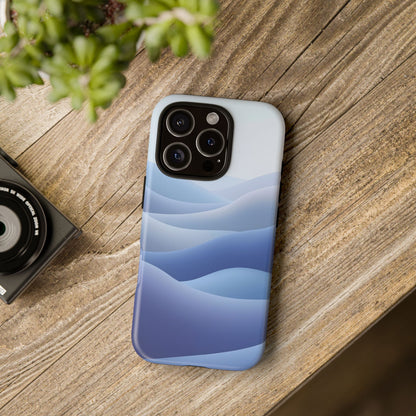 Intricate Abstract Wavy Landscape phone case