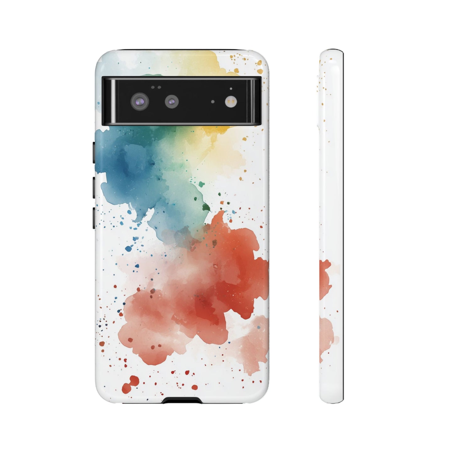 Colorburst Cloud Watercolor Phone Case for iPhone, google Pixel & Samsung