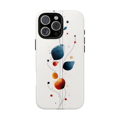 Celestial Dots Abstract Phone Case – Space-Inspired Art for iPhone, Samsung & Pixel