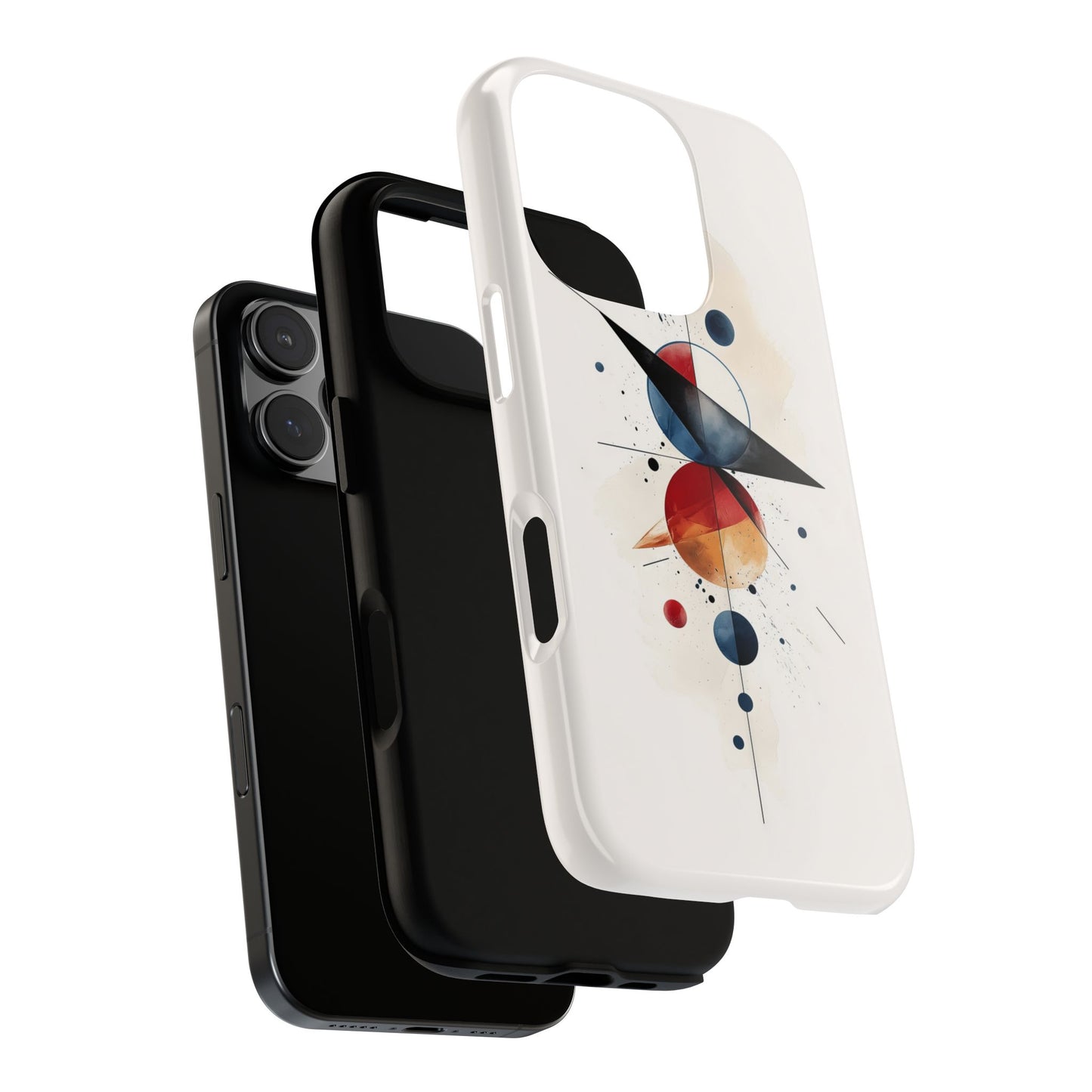 Orbital Drift – Abstract Space Geometry Phone Case for iPhone, Samsung & Pixel