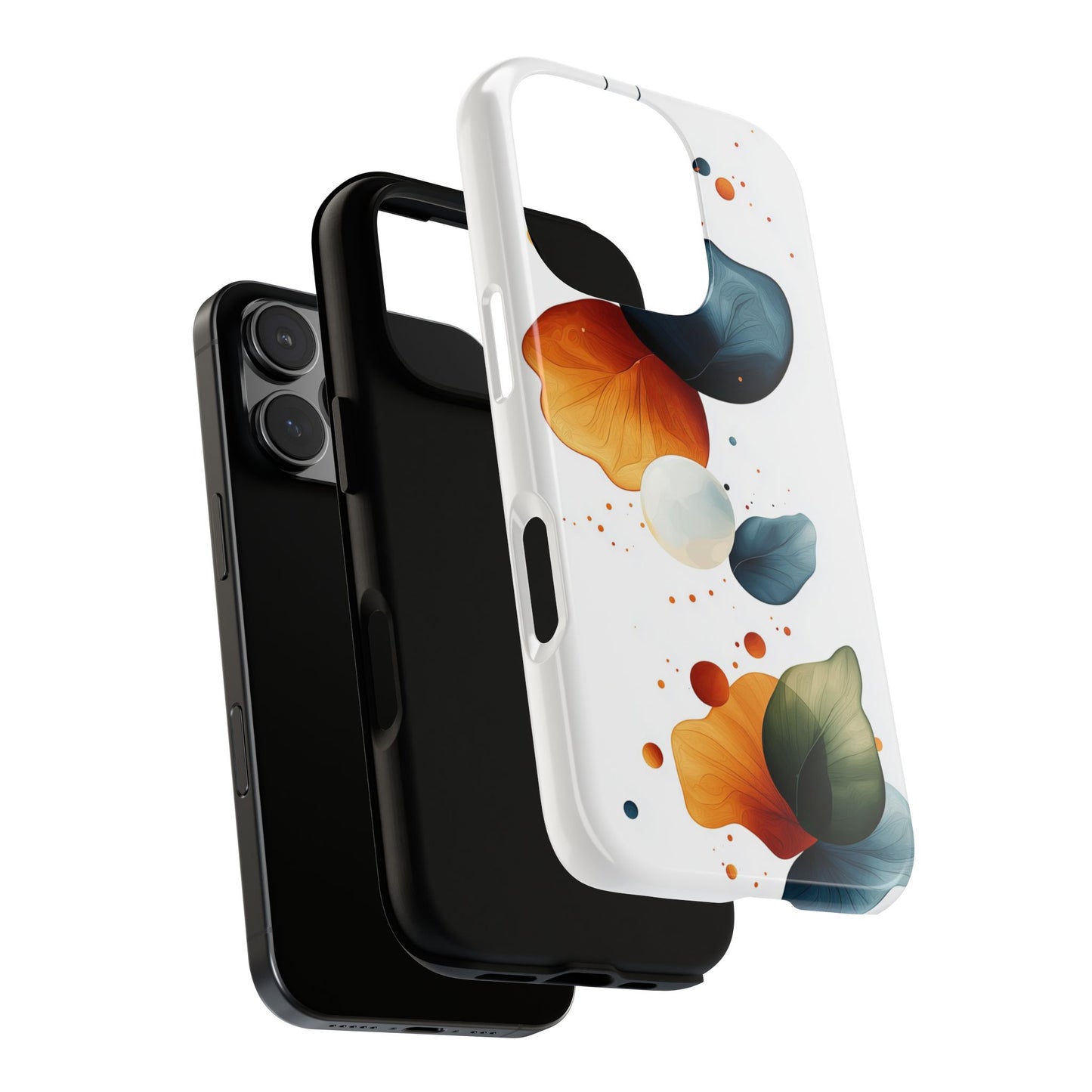 Orbital Bloom – Abstract Nature-Inspired Phone Case for iPhone, Google Pixel, Samsung