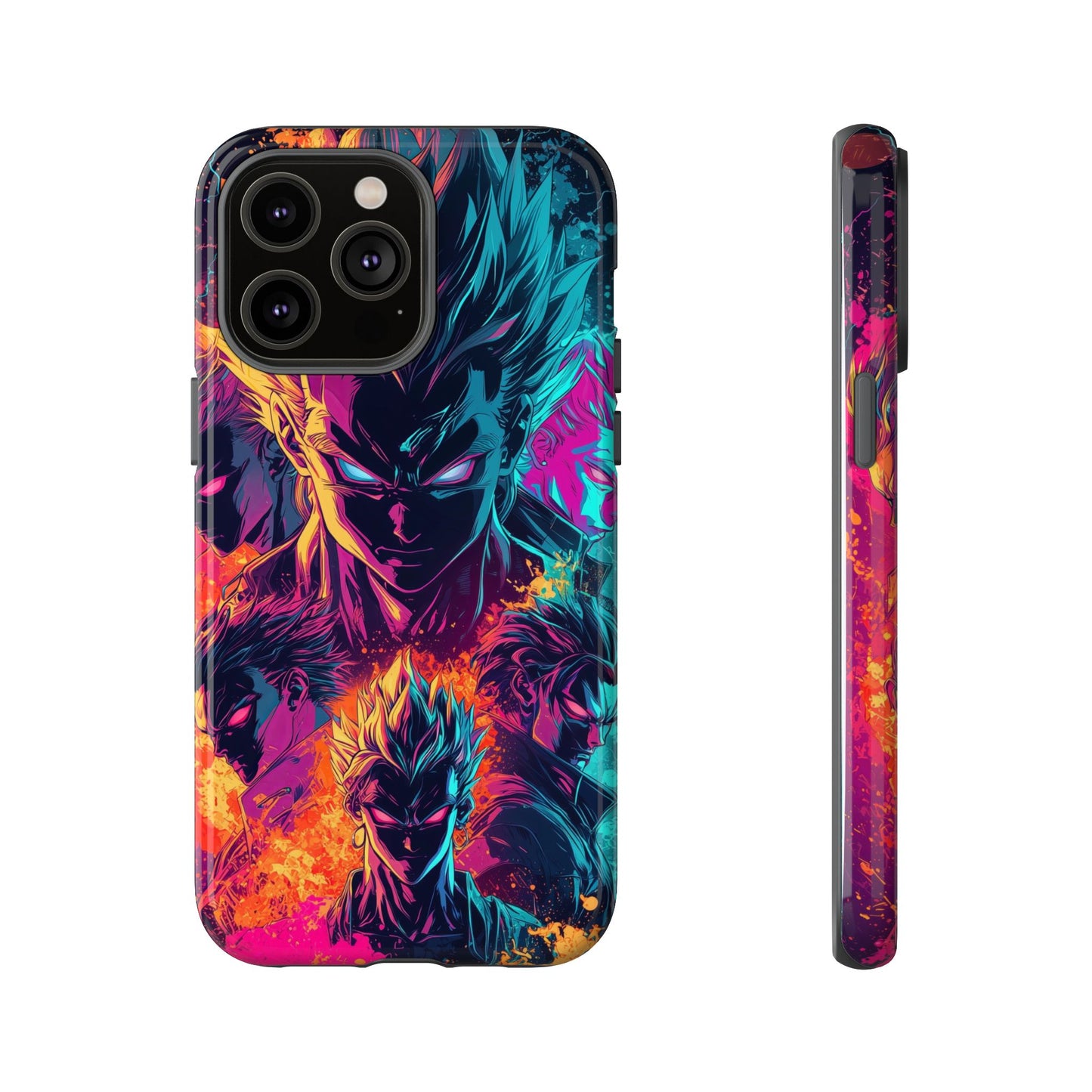 Multiverse Saiyan Rebellion | Comic-Style Anime Warriors Explosion Phone Case for iPhone, Samsung & Pixel