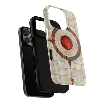 Boho Stone Compass Phone Case for iPhone, Pixel & Samsung