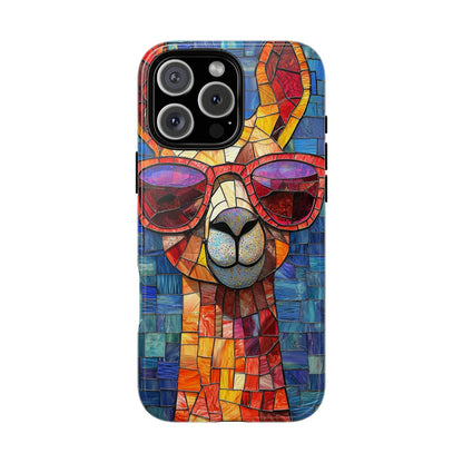 Tall Grace – Stained Glass Giraffe Phone Case for iPhone, Samsung & Pixel