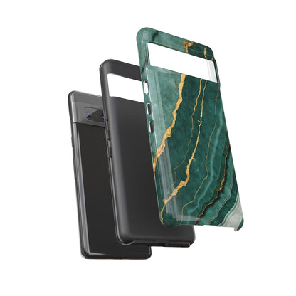 Jade Green Marble Case Design