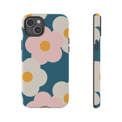 Retro Floral Phone Case – Vintage Aesthetic for iPhone, Samsung & Google Pixel