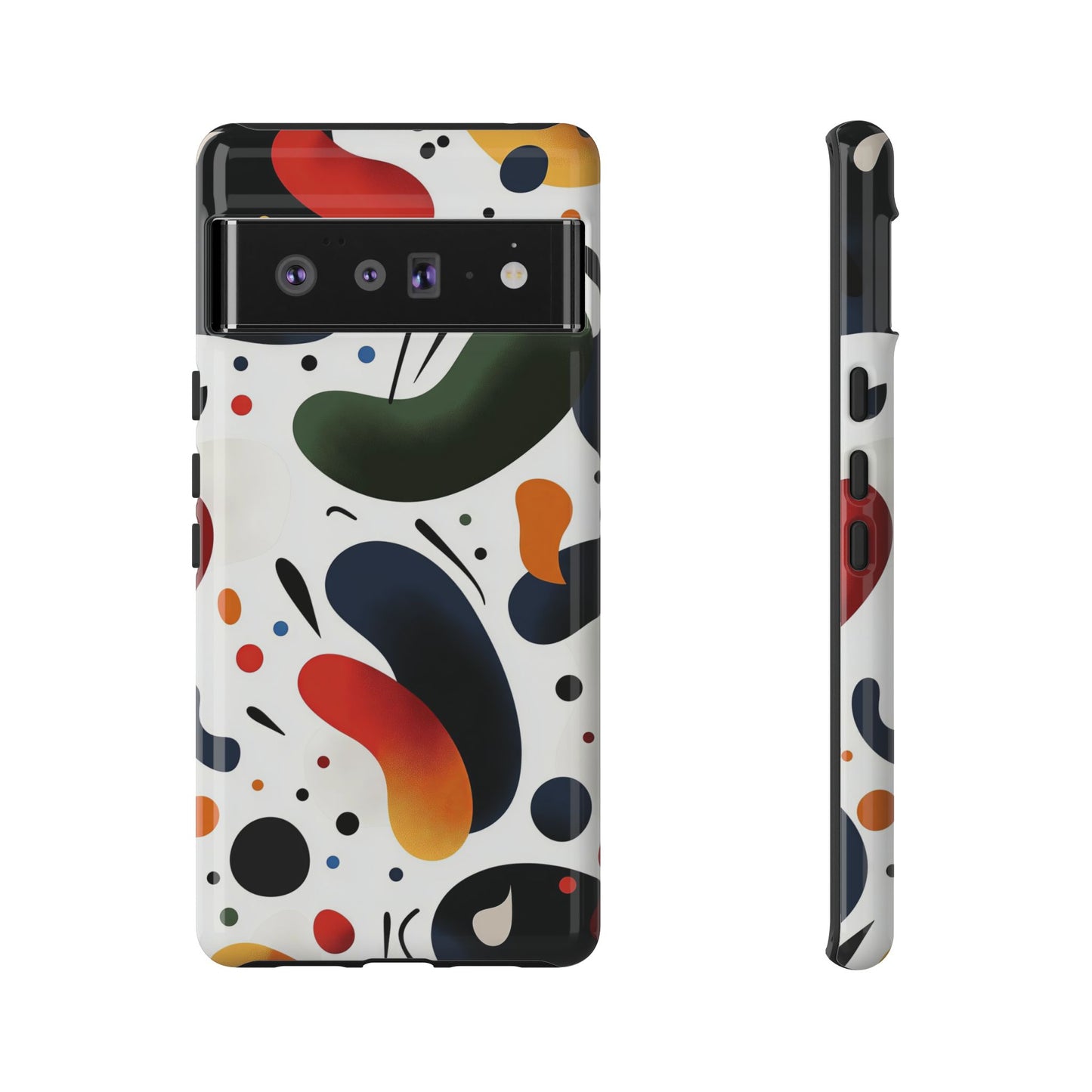 Playful Pop Flow – Abstract Color Splash Case for iPhone, Google Pixel & Samsung