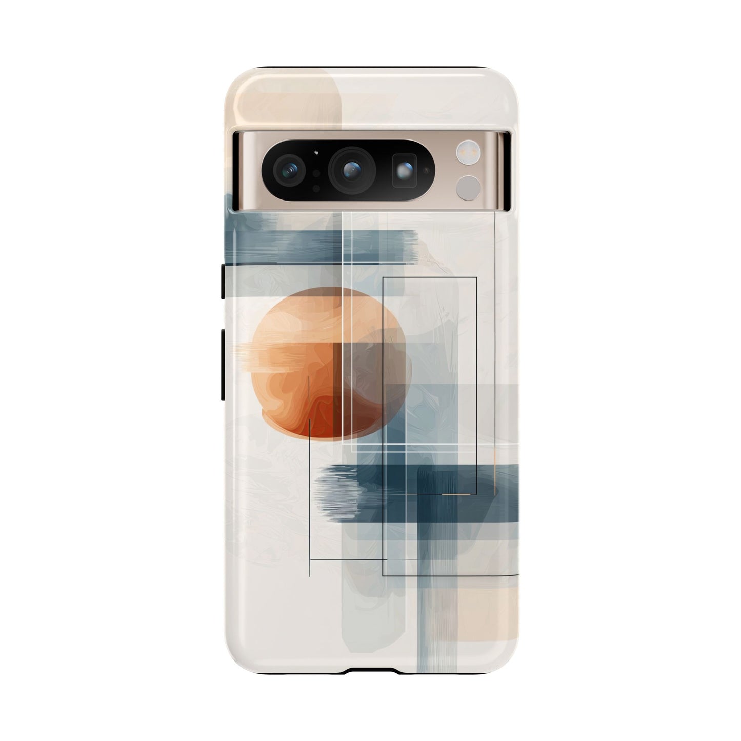 Urban Eclipse – Minimal Abstract Phone Case for iPhone, Samsung & Pixel