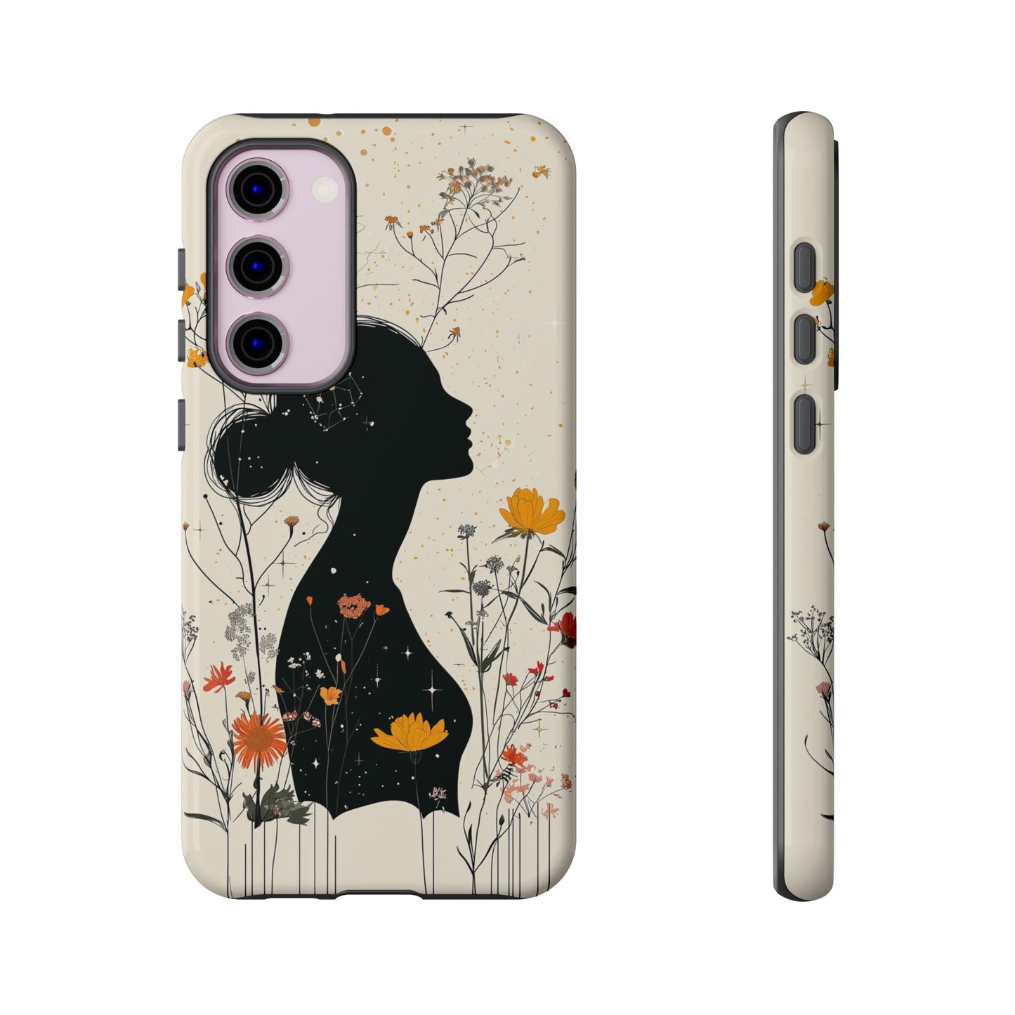 Celestial Bloom Boho Phone Case for iPhone, Pixel & Samsung