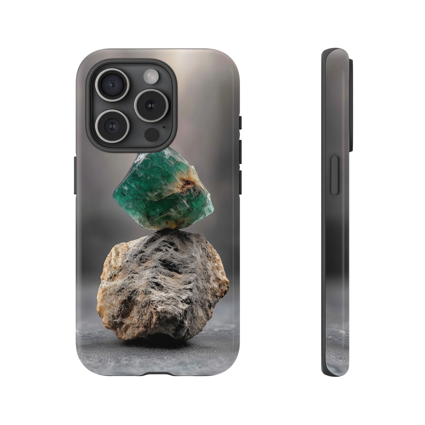 Balanced Emerald Phone Case for iPhone, Samsung & Google Pixel