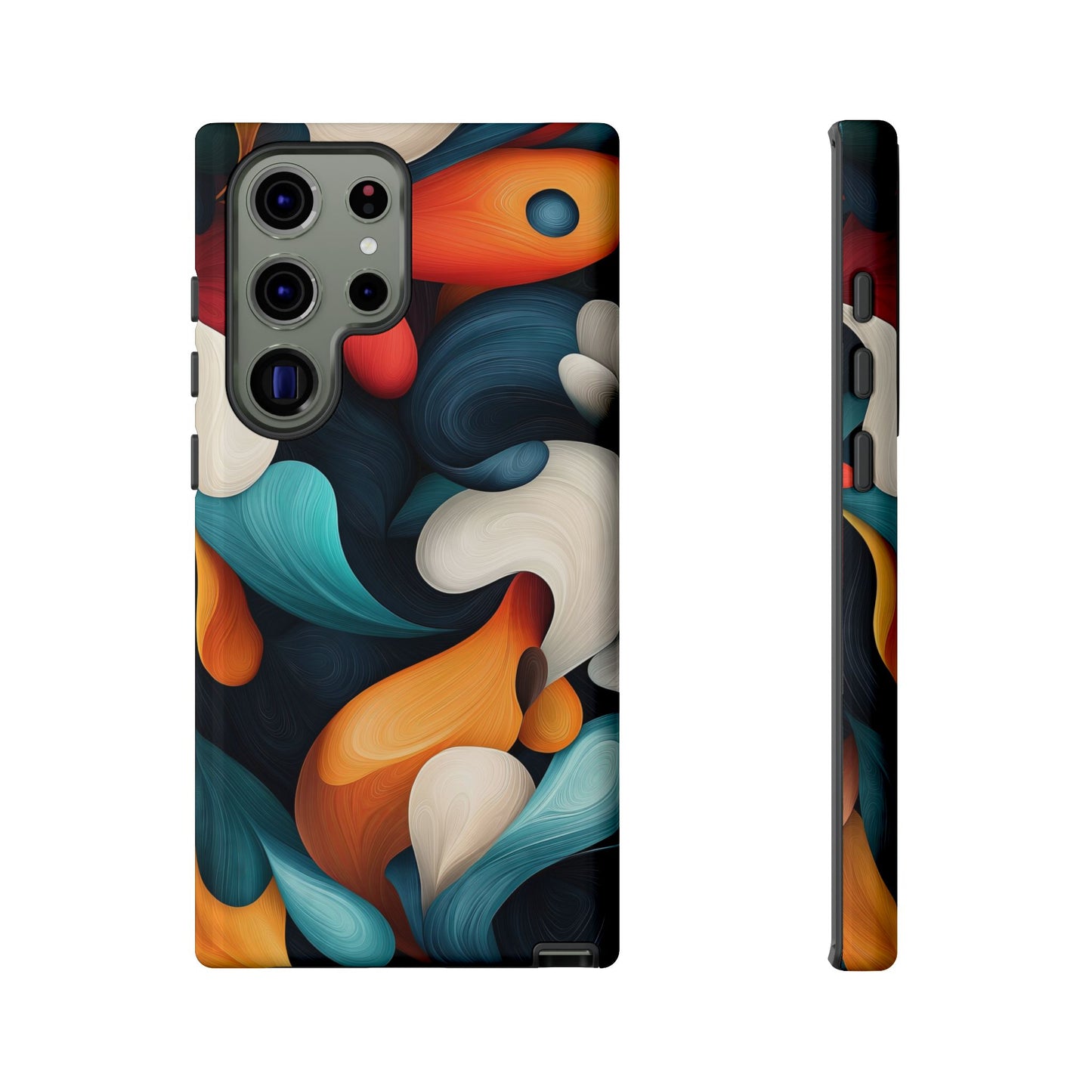 Swirl Spectrum – Vibrant Abstract Phone Case for iPhone, Samsung & Pixel