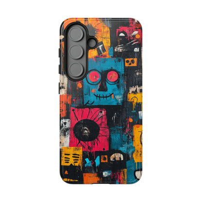 Jean-Michel Basquiat Art Phone Case – Modern Aesthetic Cover - iPhone, Samsung & Google Pixel Cover - Artistic Painting Case,  Art Lover Gift