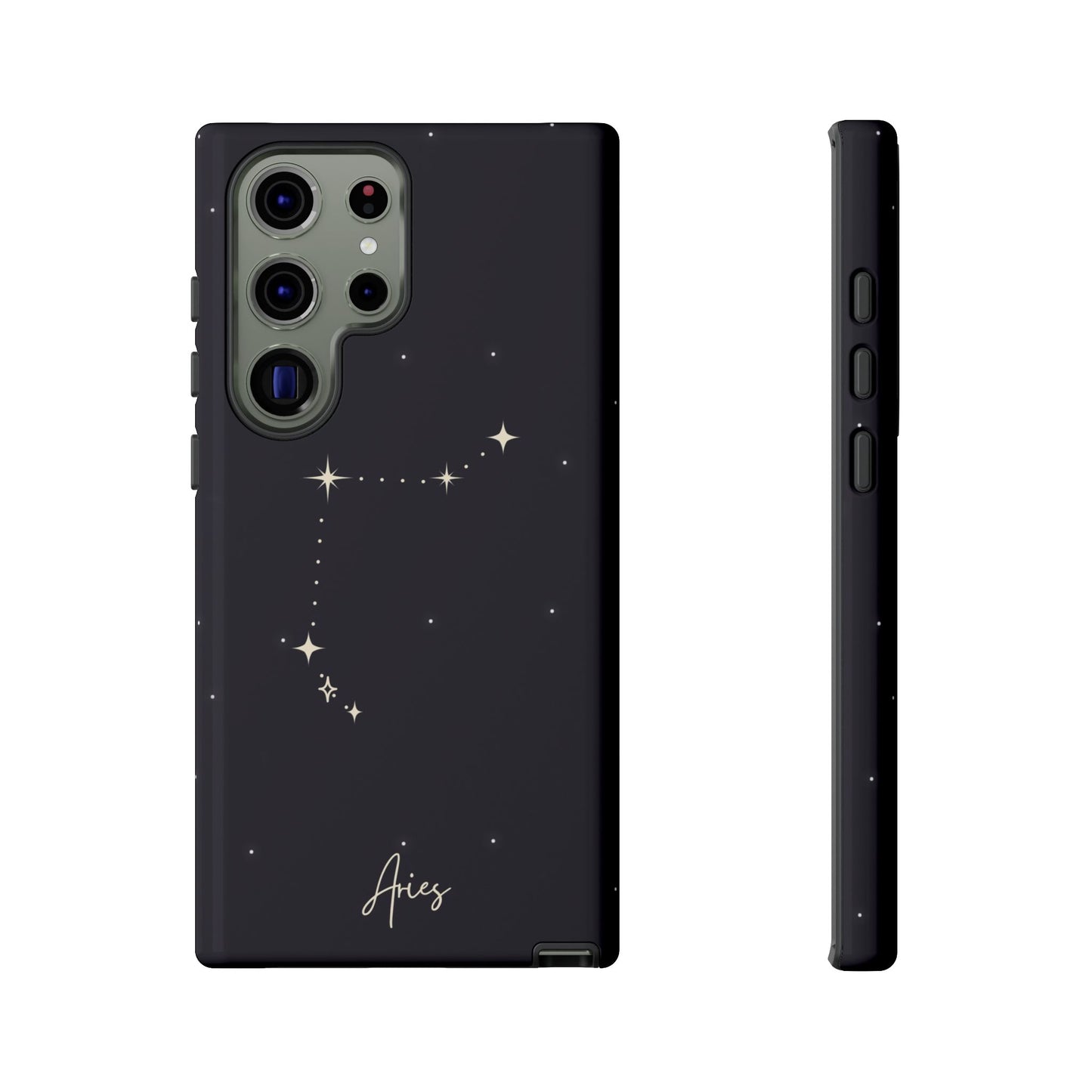 Aries Zodiac Starry Phone Case – Cosmic Style for iPhone, Samsung & Google Pixel