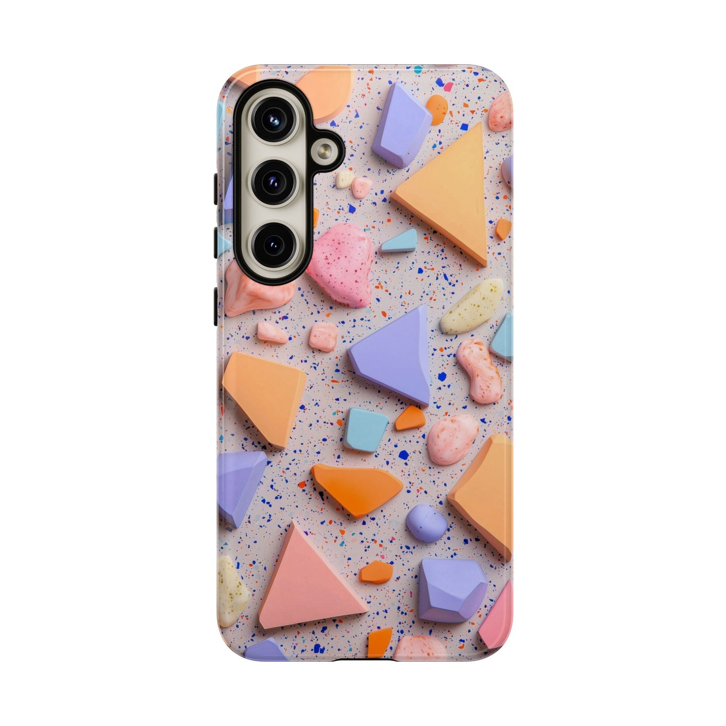 Playful Pastel Terrazzo Phone Case for iPhone, google Pixel & Samsung