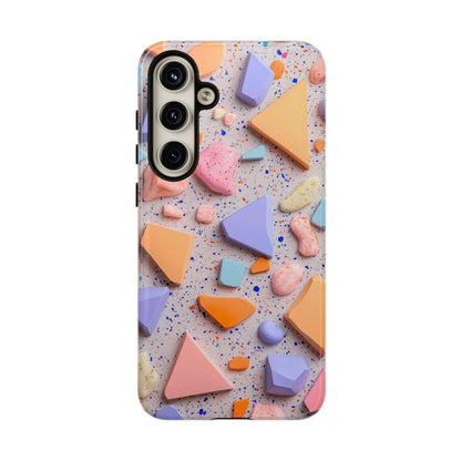 Playful Pastel Terrazzo Phone Case for iPhone, google Pixel & Samsung