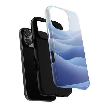 Intricate Abstract Wavy Landscape phone case