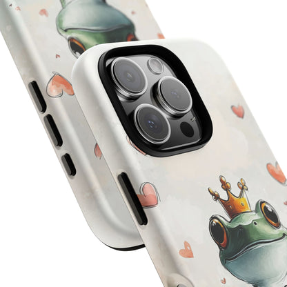 Frog Prince Phone Case – Cute Anime Aesthetic for iPhone, Google Pixel & Samsung