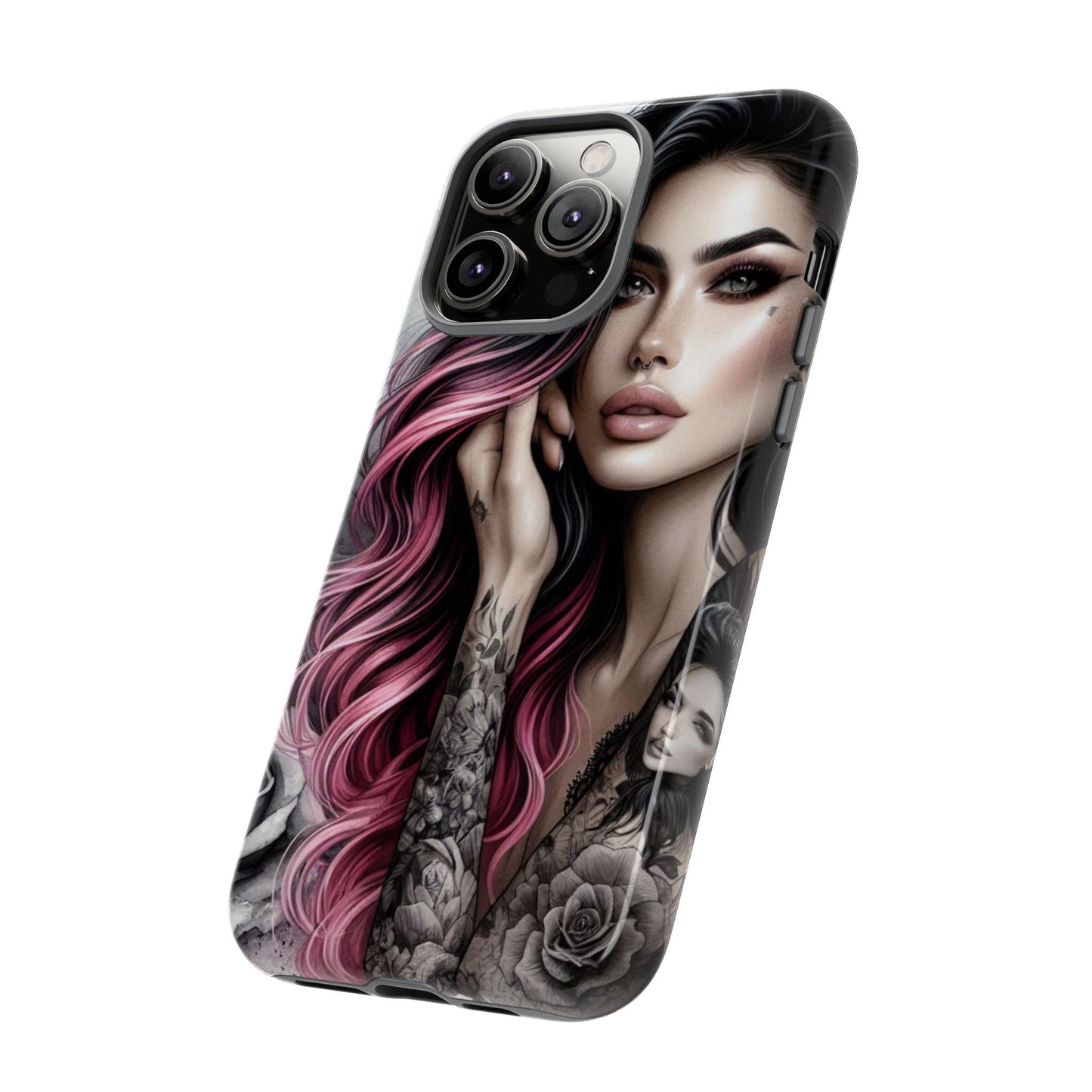 Tattooed Elegance – Gothic Art Mobile Cover