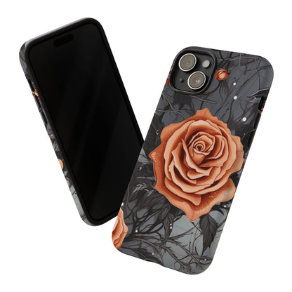 Mystic Noir Rose Mobile Case