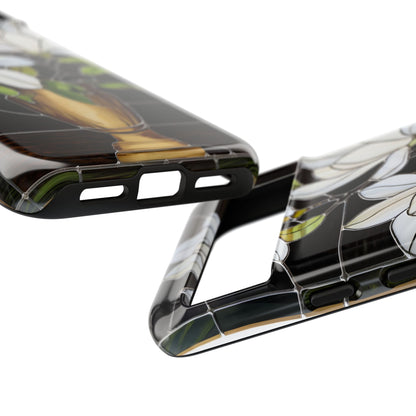 Stained Glass Floral Phone Case
