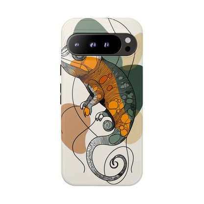Chameleon Flow: The Art of Adaptation Phone Case for iPhone, Samsung & Pixel