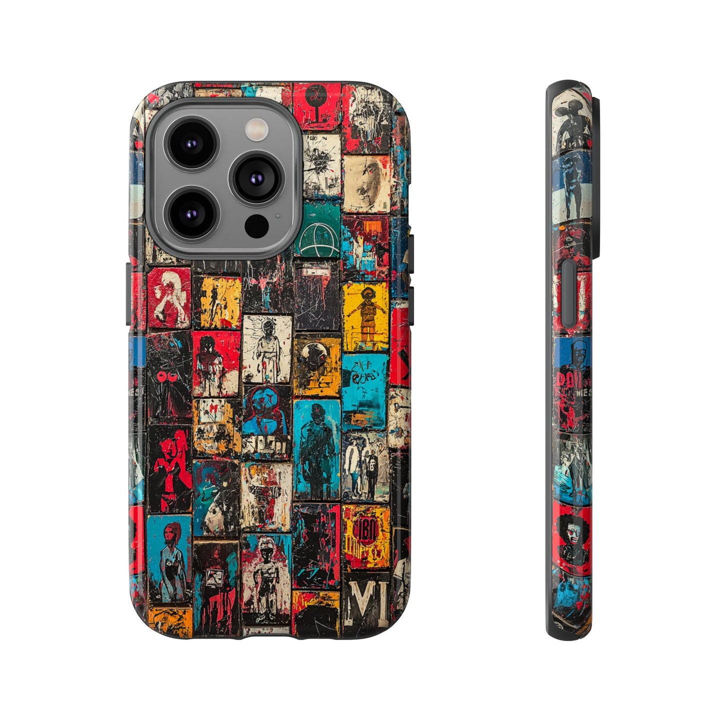 Abstract Art Phone Case – Basquiat-Inspired Phone Cover - iPhone, Samsung & Google Pixel Cover - Artistic Painting Case,  Art Lover Gift
