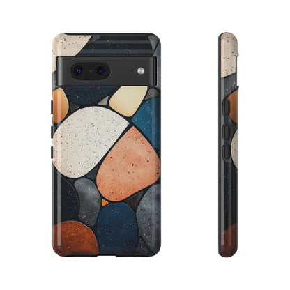 Colorful Terrazzo Mosaic Phone Case iPhone, google Pixel & Samsung