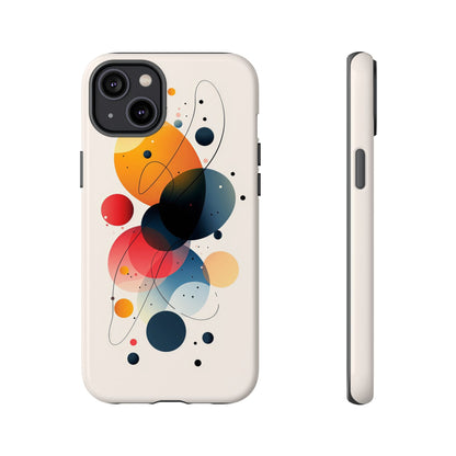Galactic Echo – Abstract Minimalist Phone Case for iPhone, Samsung & Pixel