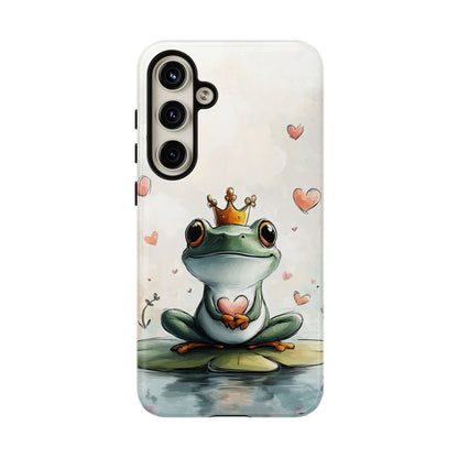 Frog Prince Phone Case – Cute Anime Aesthetic for iPhone, Google Pixel & Samsung