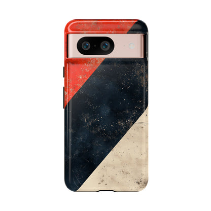 Urban Grit – Grunge Stripe Abstract Phone Case for iPhone, Samsung & Pixel