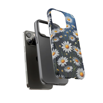 Witchy Daisy Flowers Phone Case Vintage Botanical Cover
