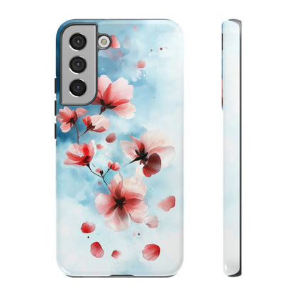 Petal Whispers Watercolor Phone Case for iPhone, google Pixel & Samsung