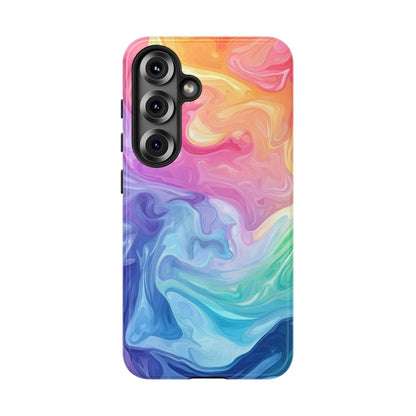 Prism Swirl Watercolor Phone Case for iPhone, google Pixel & Samsung