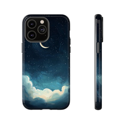 Midnight Aurora Watercolor Phone Case for iPhone, google Pixel & Samsung