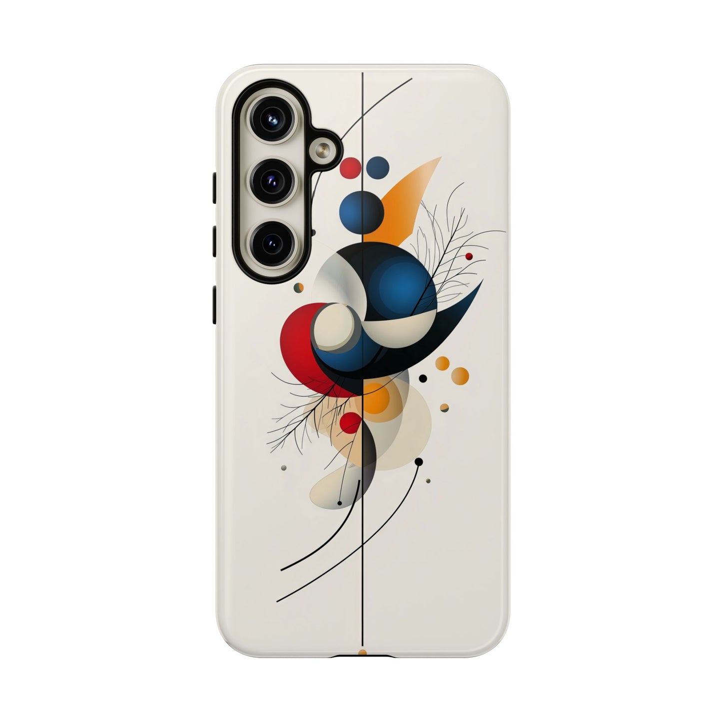 Celestial Balance – Abstract Geometric Phone Case for iPhone, Samsung & Pixel