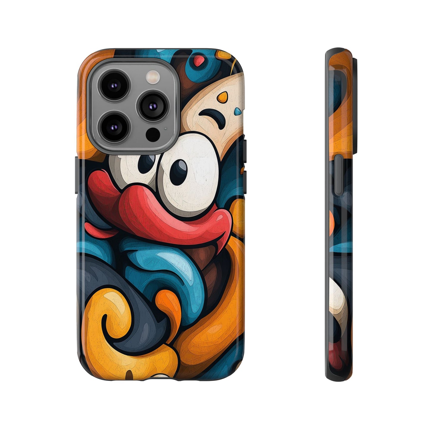 Funky Eyes – Playful Pop Abstract Phone Case for iPhone, Samsung & Pixel