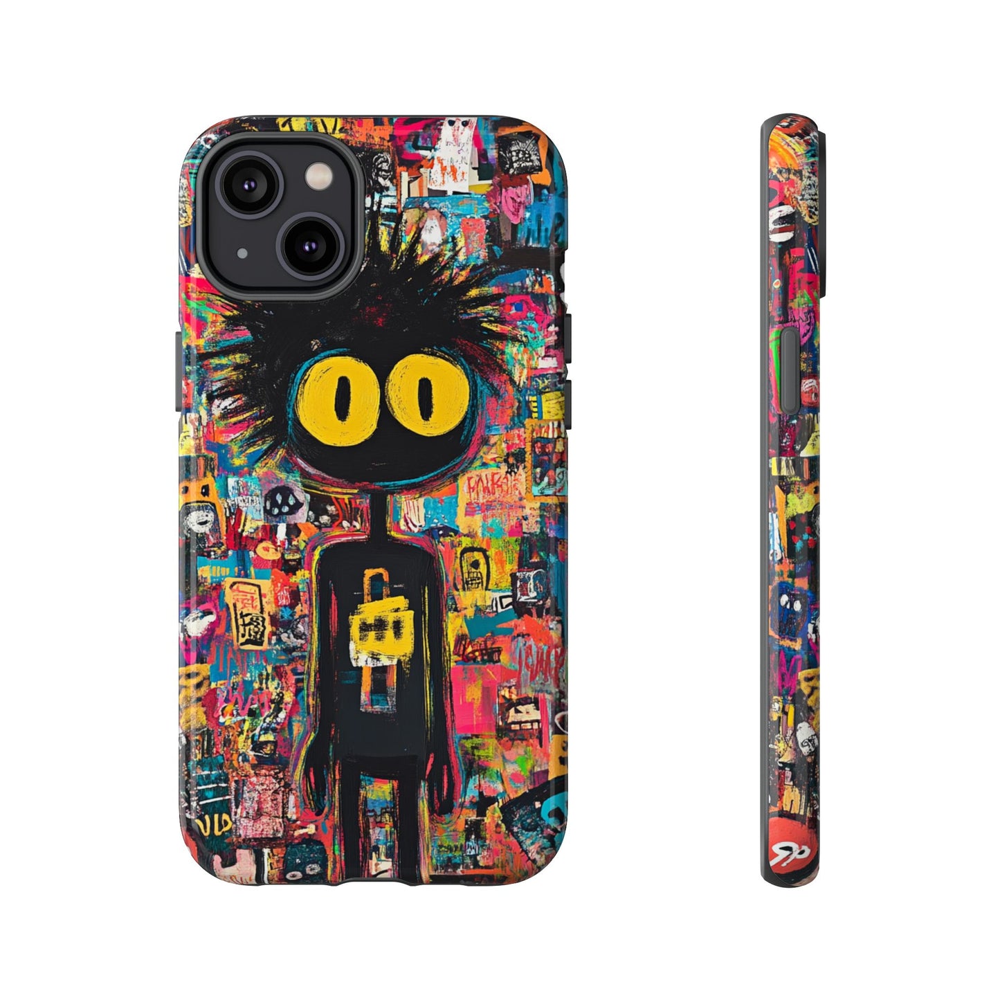 Urban Art iPhone Case – Basquiat Graffiti Style Cover - iPhone, Samsung & Google Pixel Cover - Artistic Painting Case,  Art Lover Gift
