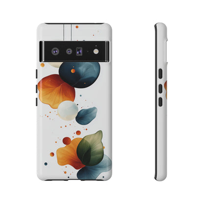 Orbital Bloom – Abstract Nature-Inspired Phone Case for iPhone, Google Pixel, Samsung