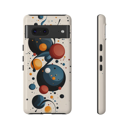 Cosmic Orbit – Abstract Sphere Phone Case for iPhone, Samsung & Pixel