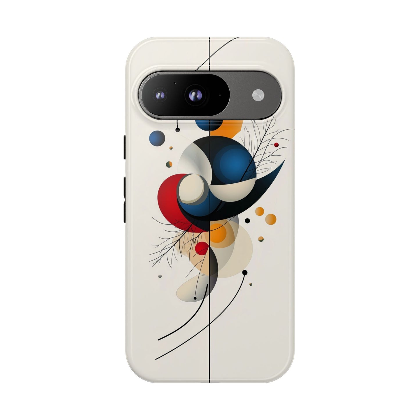 Celestial Balance – Abstract Geometric Phone Case for iPhone, Samsung & Pixel