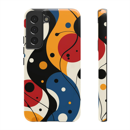 Bauhaus Style Terrazzo Phone Case – iPhone, Google Pixel, Samsung