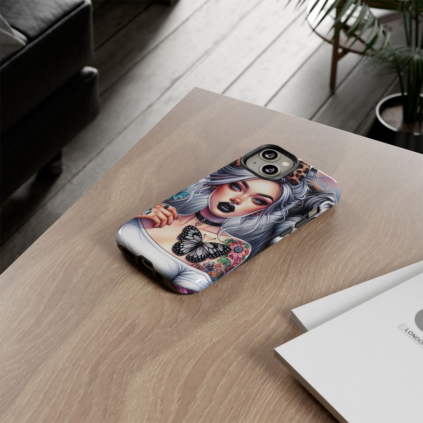 Wild Spirit – Gothic Chic & Nature Fusion Mobile Cover