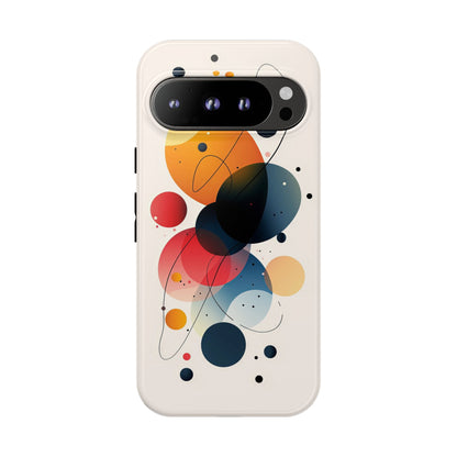 Galactic Echo – Abstract Minimalist Phone Case for iPhone, Samsung & Pixel