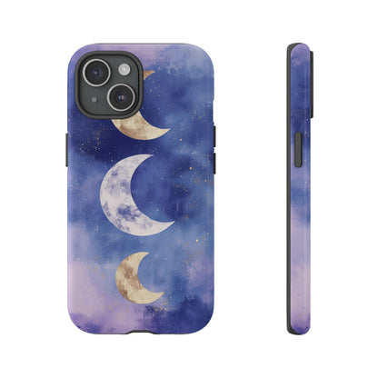 Phases of Peace Watercolor Phone Case for iPhone, google Pixel & Samsung