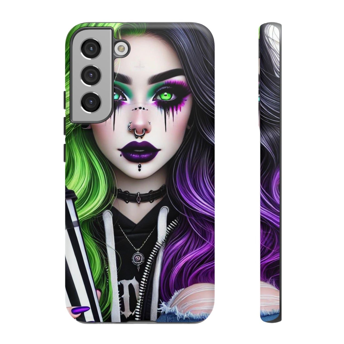 Neon Nightmare – Gothic Punk & Alternative Aesthetic Mobile Cover
