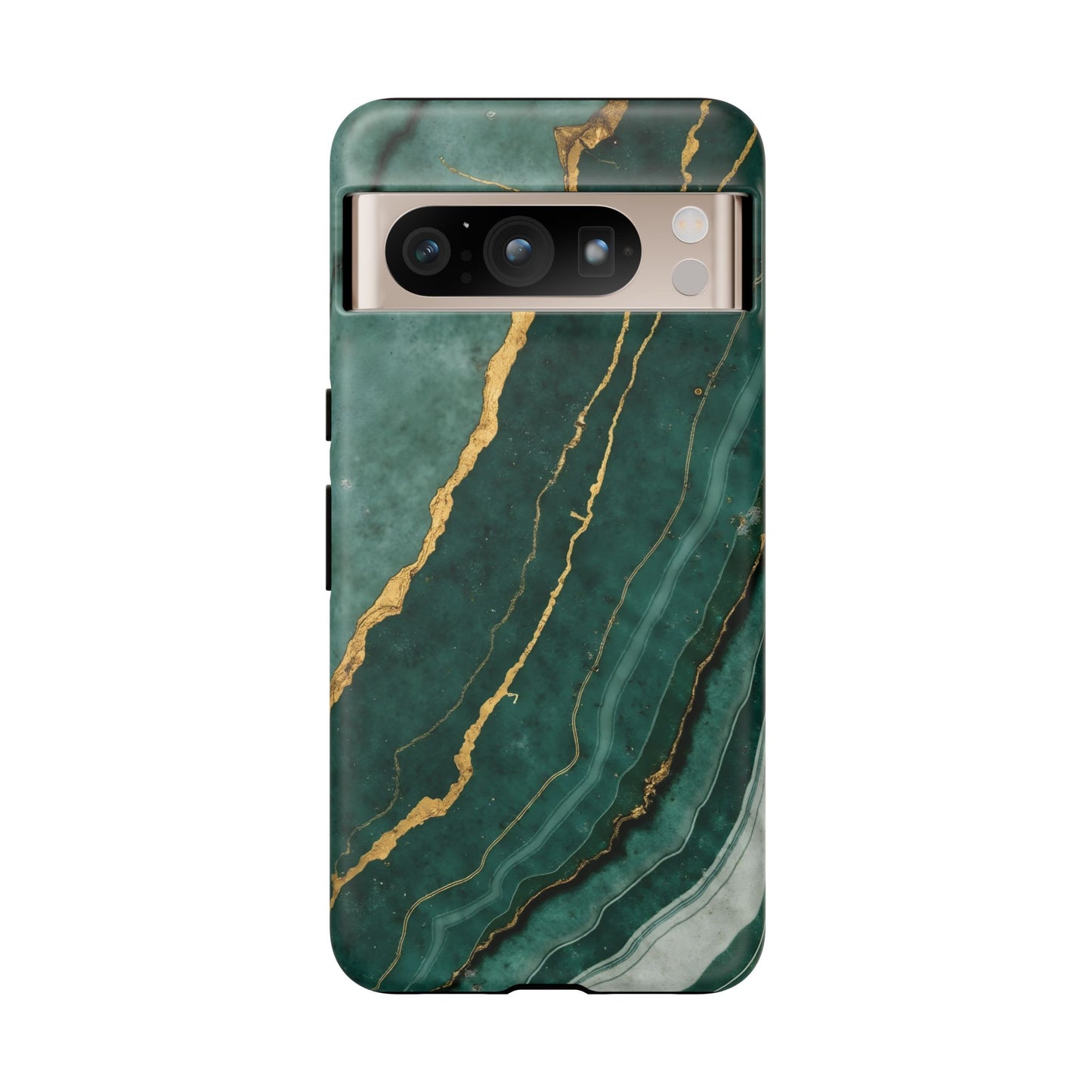 Jade Green Marble Case Design